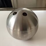 70's stainless steel bowling ball ice bucket
