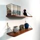 Set of two floating shelves, Danmark, 1960s