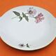 Round eared serving dish fine bohemian porcelain carlsbad floral décor