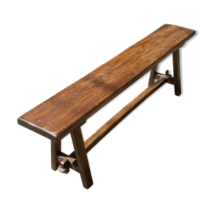 banc de ferme en chêne