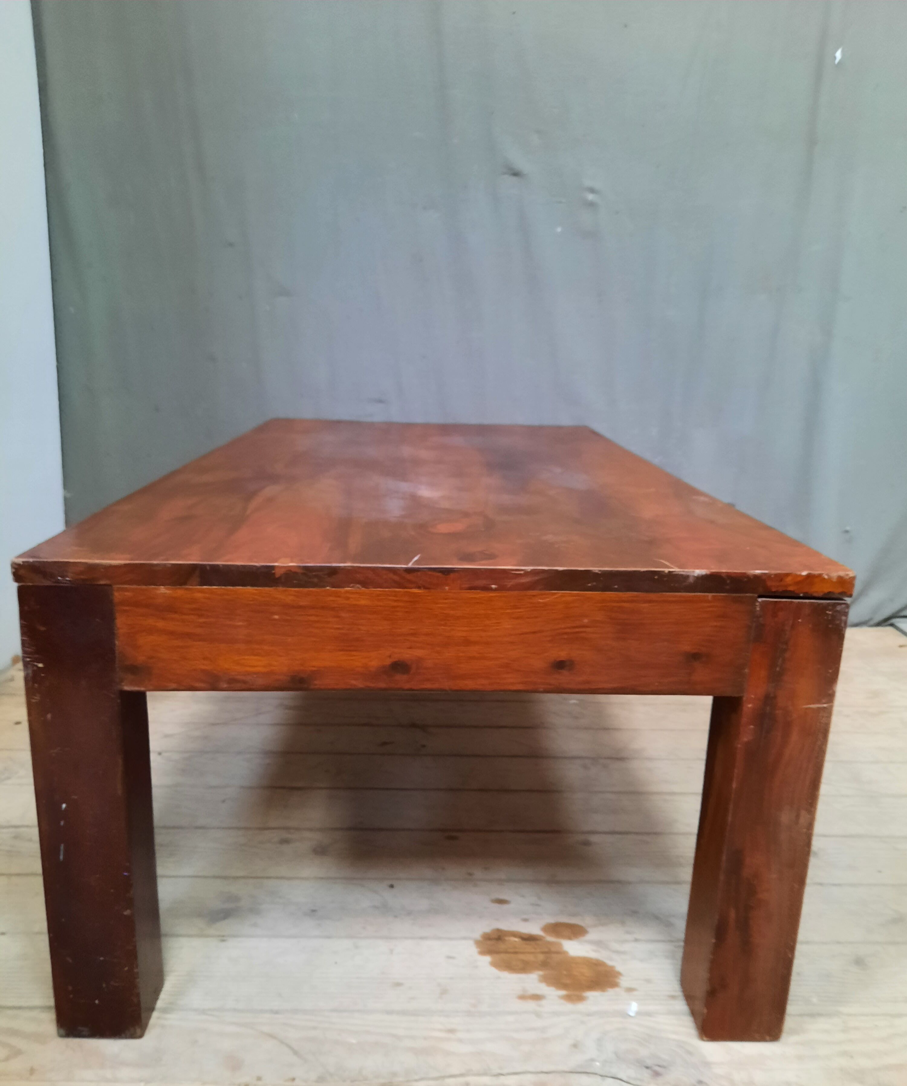 Coffee table in exotic wood