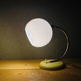 Pink glass 60s table or wall sconce lamp