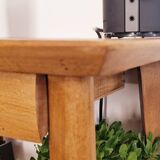 50s side table with compass legs