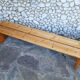 Charlotte Perriand pine bench for Les Arcs, 1960