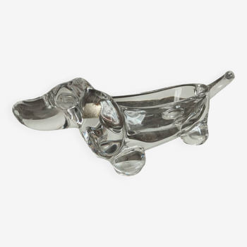 Dachshund crystal pocket tray