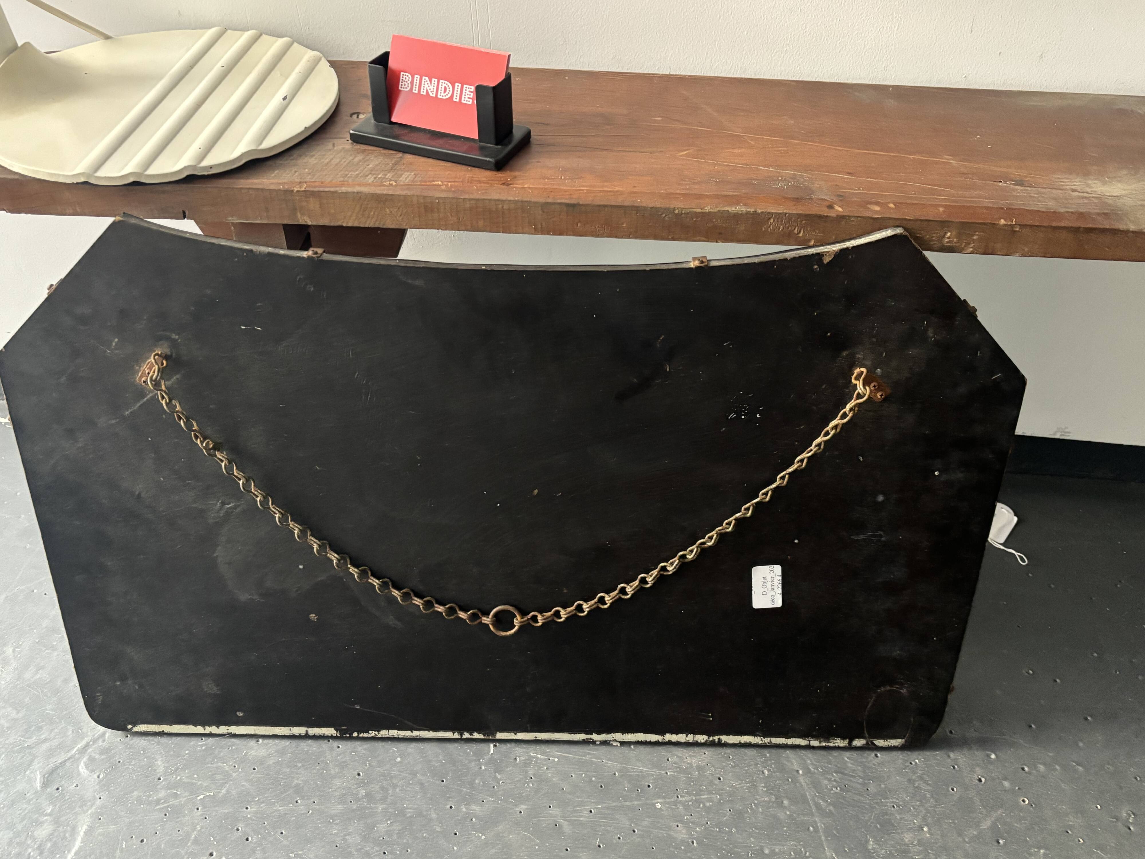 Art Deco beveled mirror