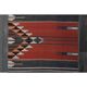 Tapis de couloir vintage turc Oushak fait main en laine et coton marron