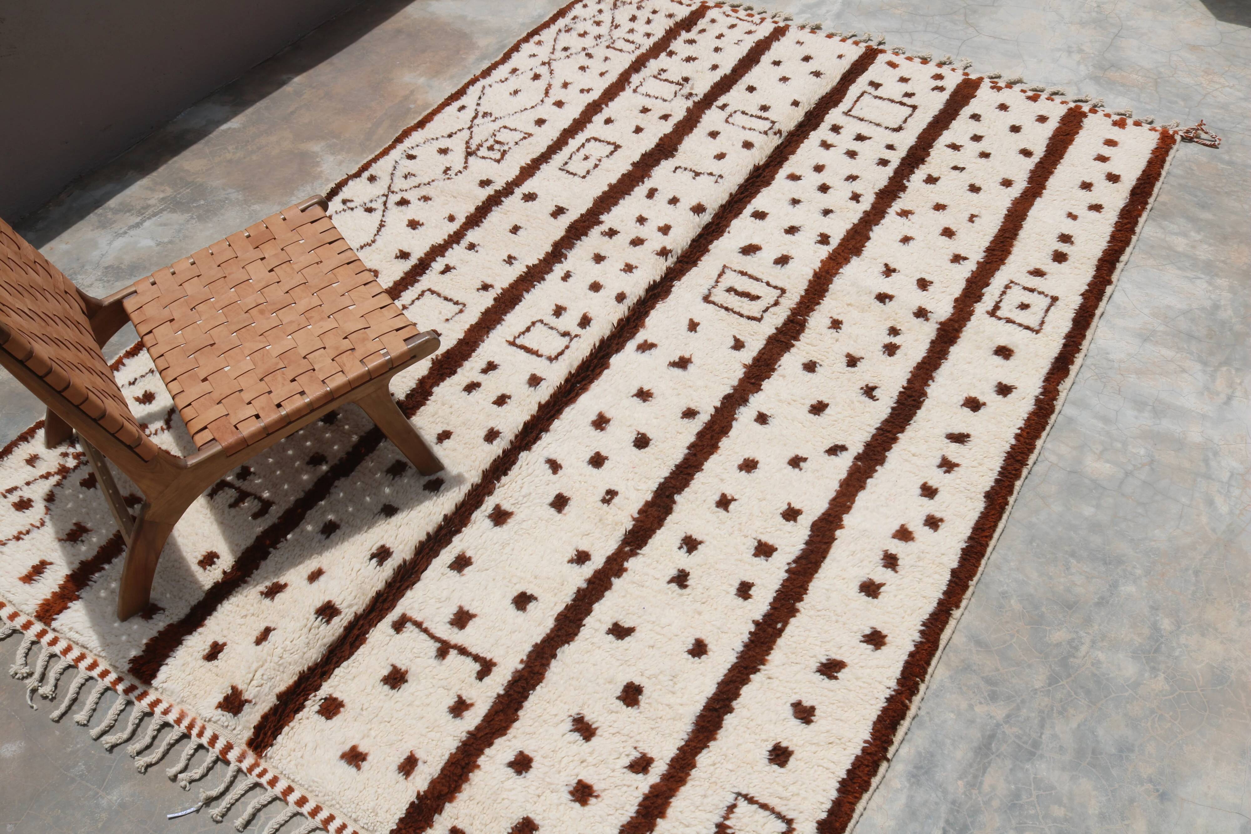 Large handmade colourful rug, 295 x 205 cm - G1035