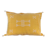 Bohemian yellow rectangular Sabra cushion
