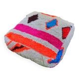 Moroccan carpet pouf