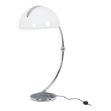 Elio Martinelli. Chrome metal floor lamp. 1970s.