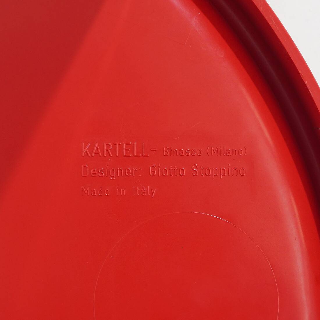 3 coffee tables by Giotto Stoppino for Kartell, 1960s
