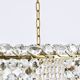 J.T. Kalmar Josef Frank 58" Zeppelin Crystal and Brass Chandelier, Vienna, 1950s