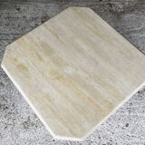 Octagonal travertine coffee table, vintage circa 70/80