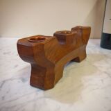 Reversible Anthroposophical Candle Holder in Lemon Tree, Dornach School