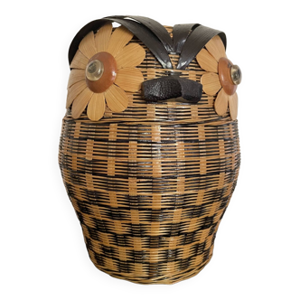 Owl bamboo box