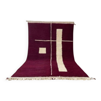 Traditional handmade pure wool rug, size 150 x 250 cm