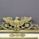 Miroir Empire en bronze et marbre début XIX