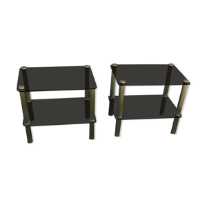 paire de tables d'appoint