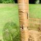 Fauteuil Emmanuel en rotin et osier naturel
