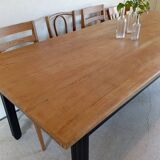 Solid oak farmhouse table 213 cm