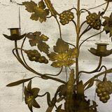 Golden bronze chandelier 19th