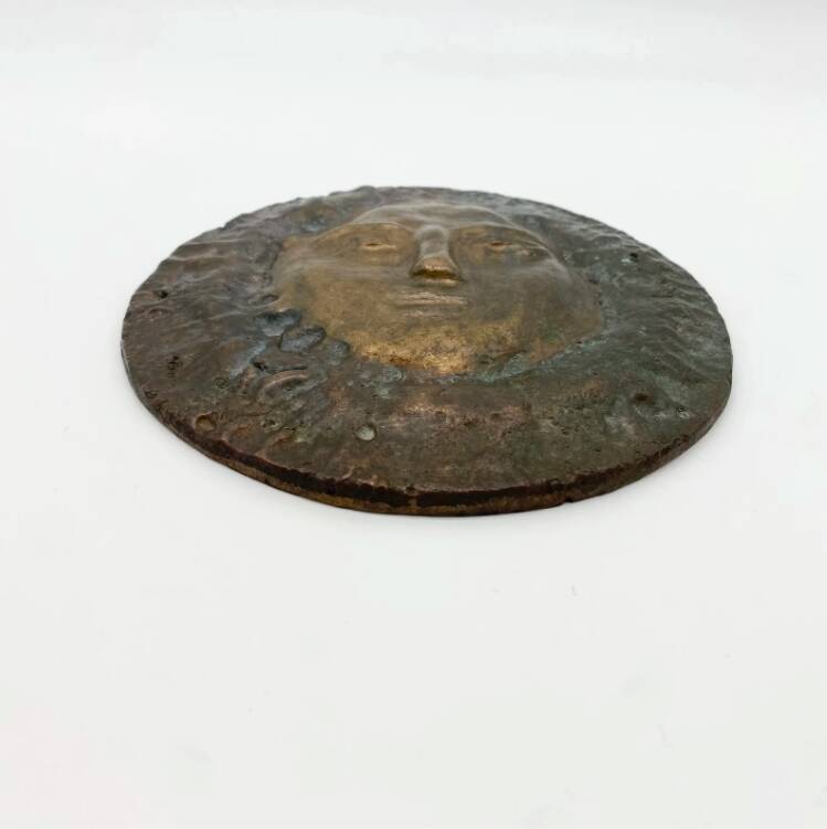Bronze Sun 4 / wall sculpture, 1950s
