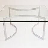 Square low table 1970 Henry Neuman edition Pace Collection
