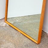 Vintage Scandinavian wall mirror 114X47cm