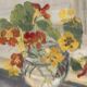 Swedish Oil on Panel "Flower Vase" by Sven Oswaldsson 47, Signed, Framed 44×49cm