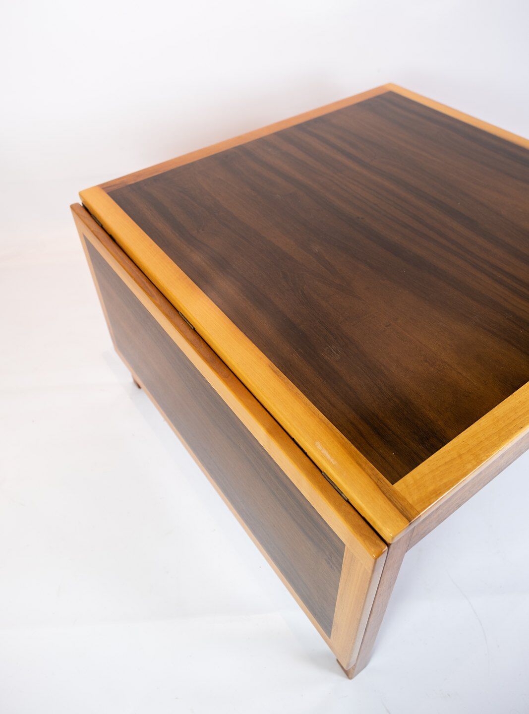 Coffee table of rosewood with extensions, designed by Børge Mogensen from the 1960