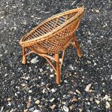 Children's rattan chair
