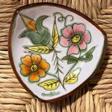 Multicolored flower bowl ANTICO for Sant Vicens