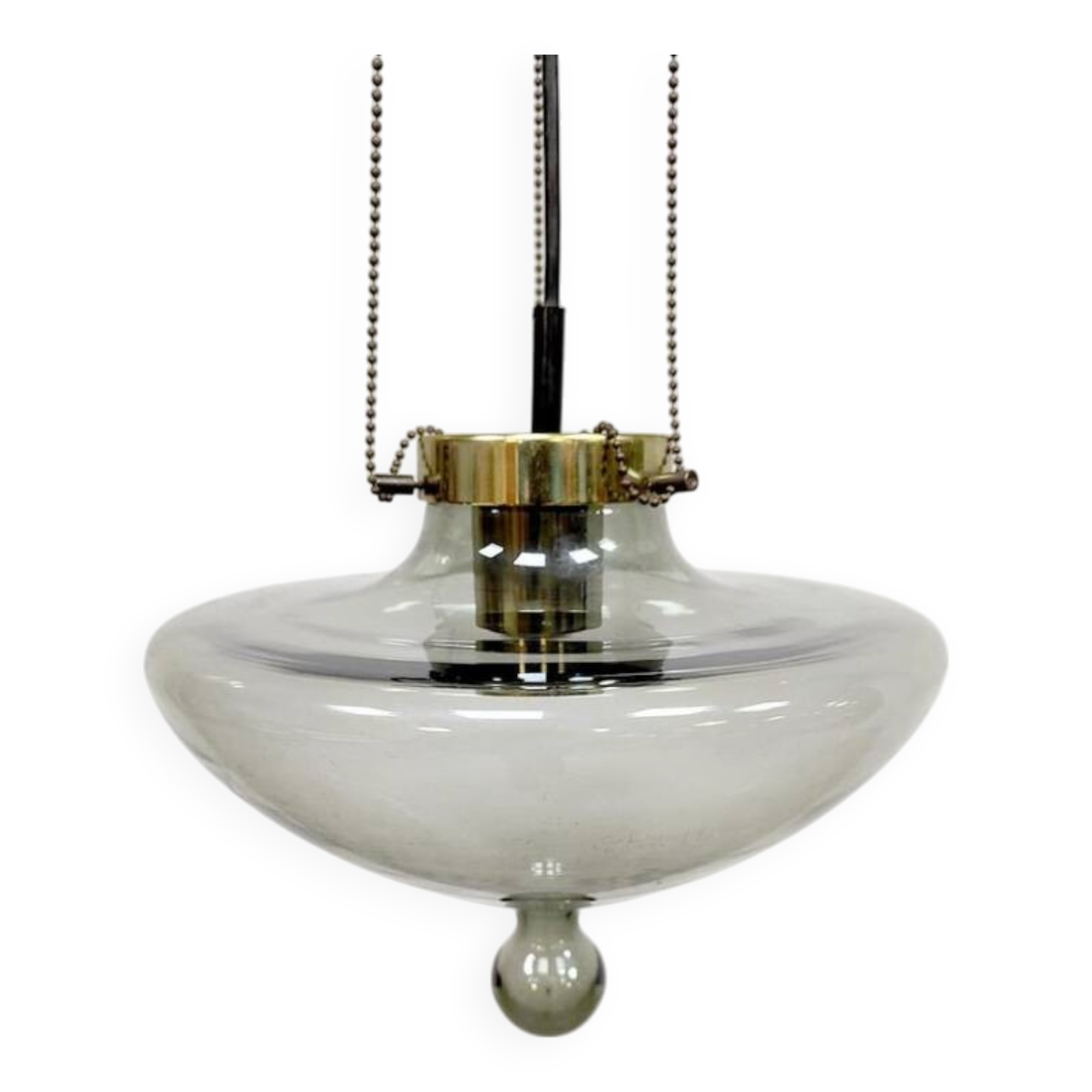 Vintage B-1052 High Chaparral pendant light for Raak Amsterdam, 1970s