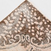 5x9 Brown Beige Classic Floral Handmade Vintage Rug, 167x283Cm SK 5465
