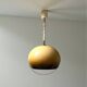 Italian 70s Gradient Brown Pendant in Methacrylate