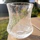 6 bubbled water glasses White Roman Goblet Biot Glassware