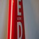 Advertising enamel sheet for the famous Belgian beer brand Vedett