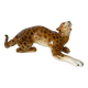 Vintage Royal Dux Figurine – Porcelain Cheetah – 21 cm