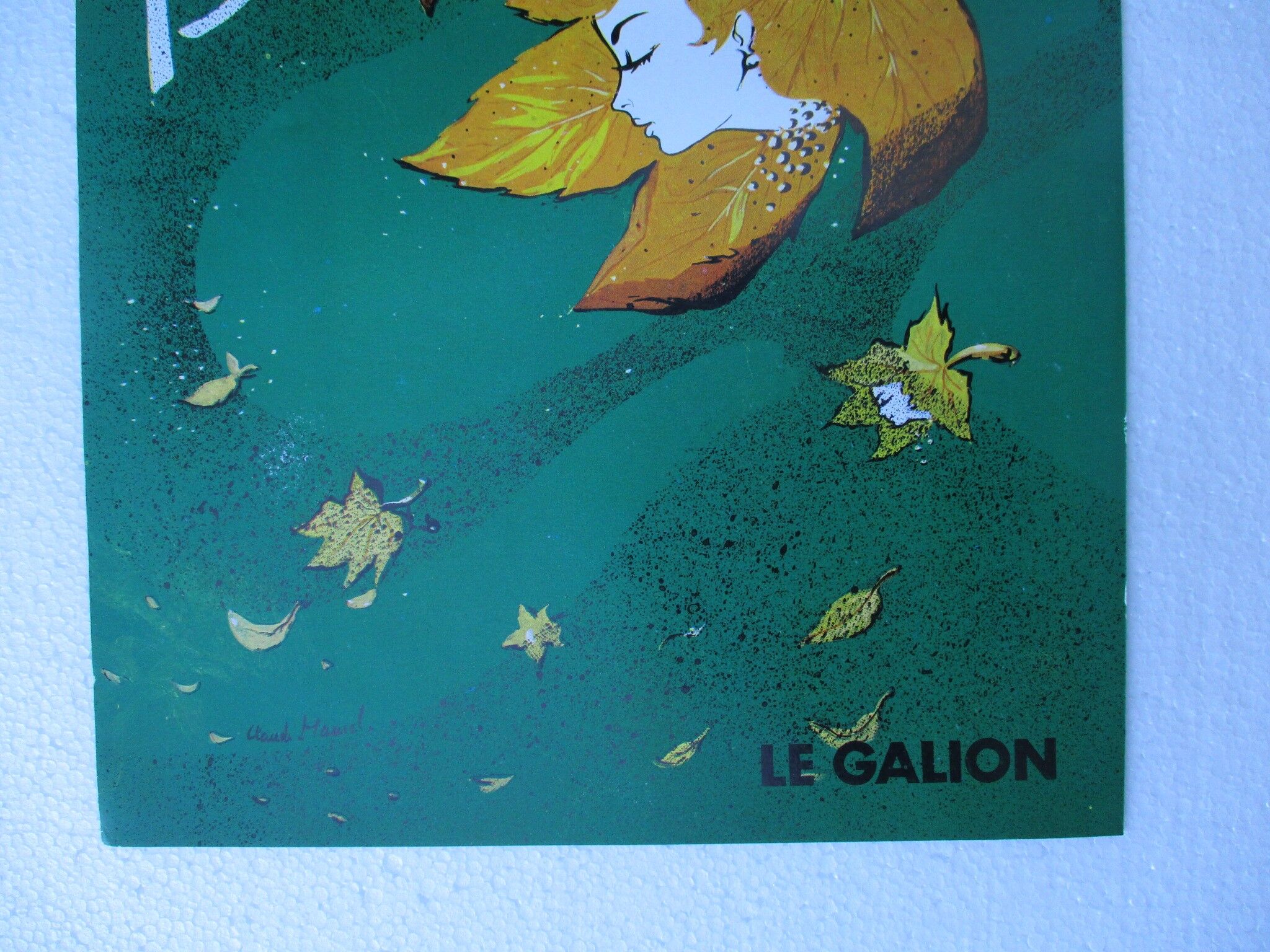 Old advertising perfume Le Galion BRUMES 50s