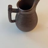 Large antique ceramic stoneware jug, glazed, 1950.