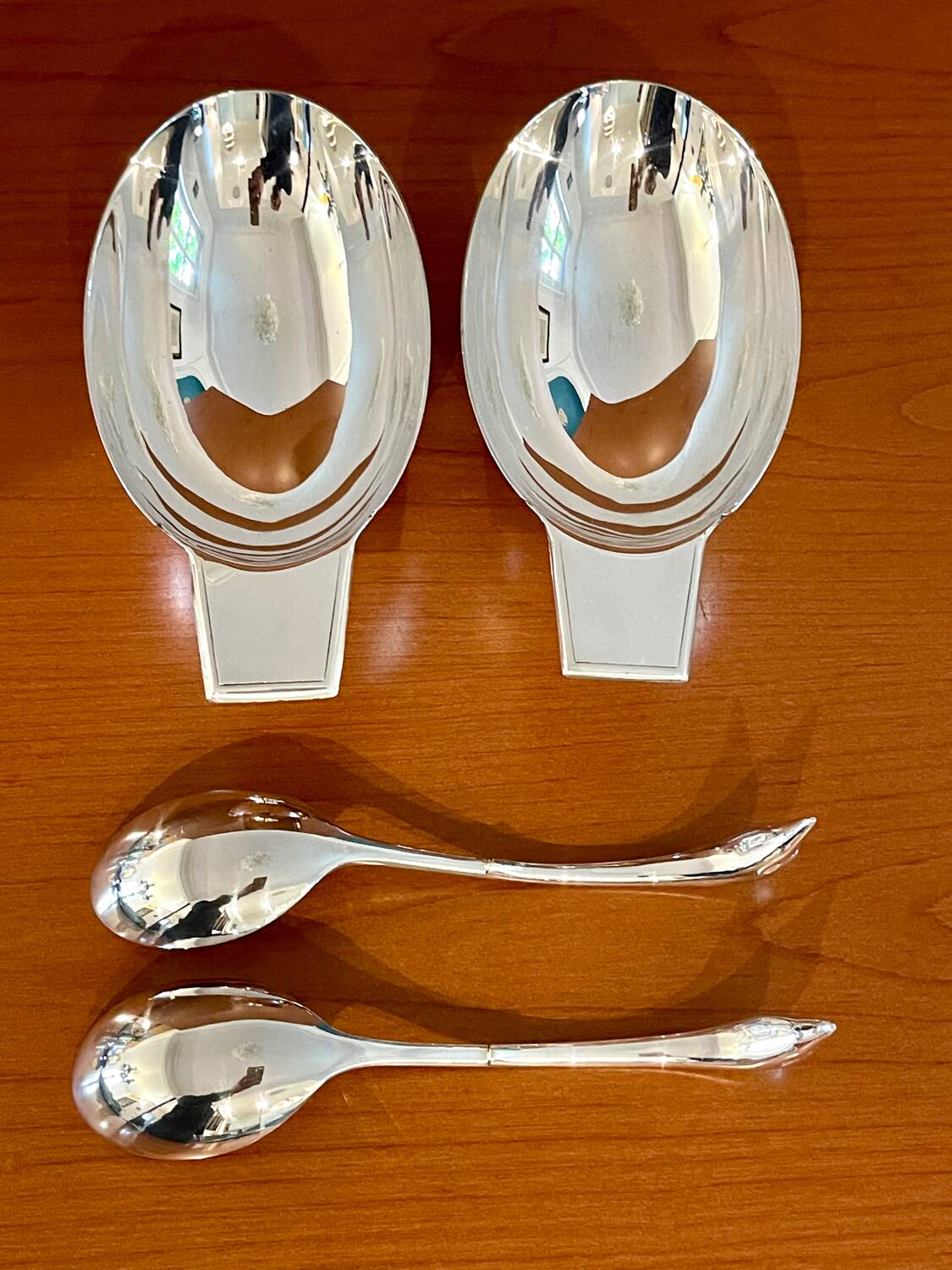 "Christofle, Gallia, 2 Swan Sauce Boats Christian Fjerdingstad