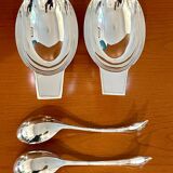 "Christofle, Gallia, 2 Swan Sauce Boats Christian Fjerdingstad