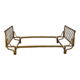 Lit en rotin et bambou, 1960