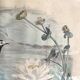 Large framed antique zoological engraving "The Washerwoman"