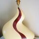 Large table lamp, Louis Drimmer, 70s/80s design, free-form ceramic