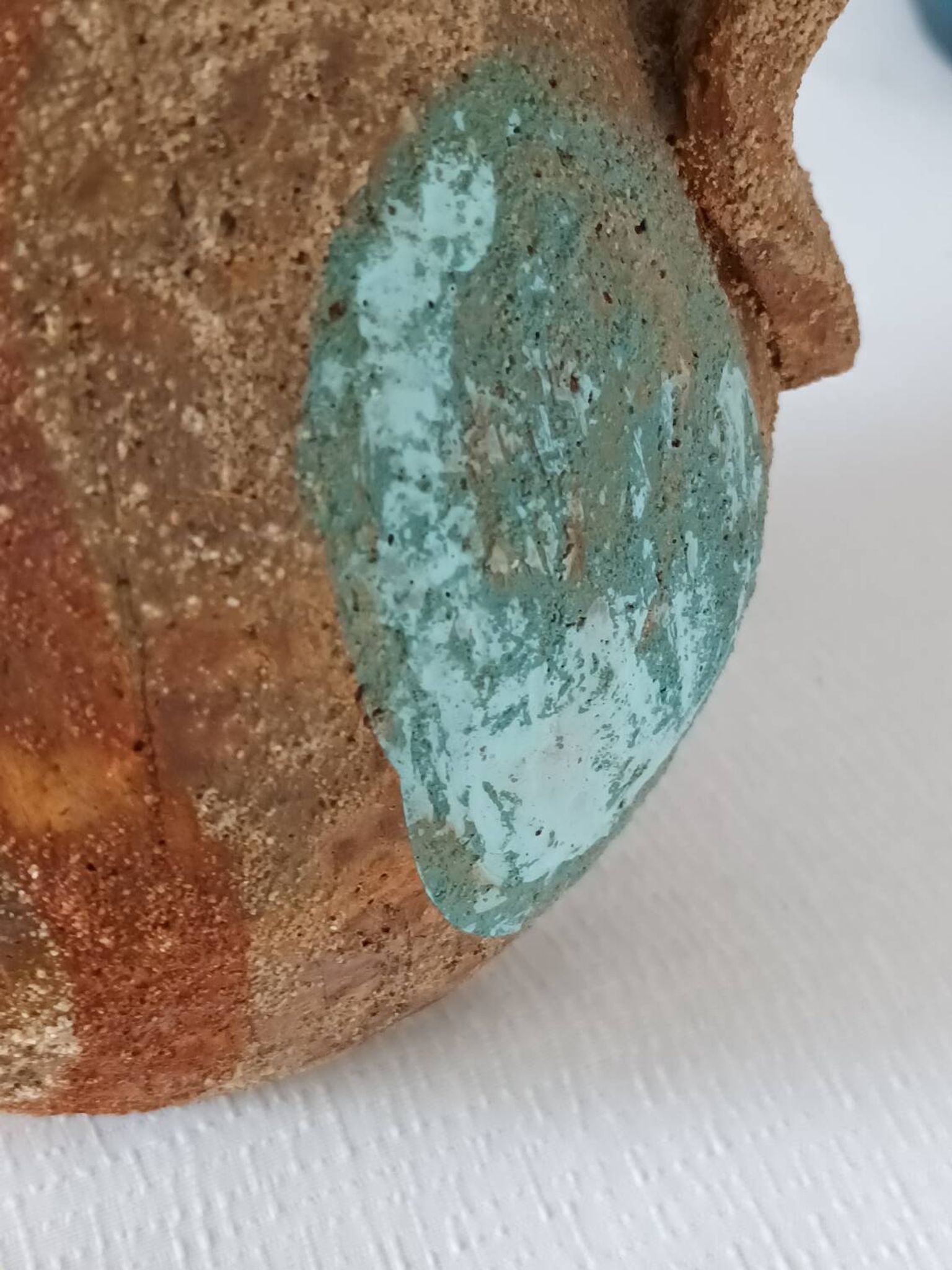 Vase pichet céramique, terracotta, vintage