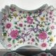 Vintage cut-out plate in earthenware