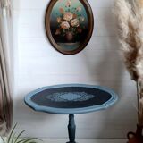 Small old violin table