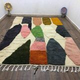 Tapis en laine pure fait main traditionnelle taille 150 x 250 cm